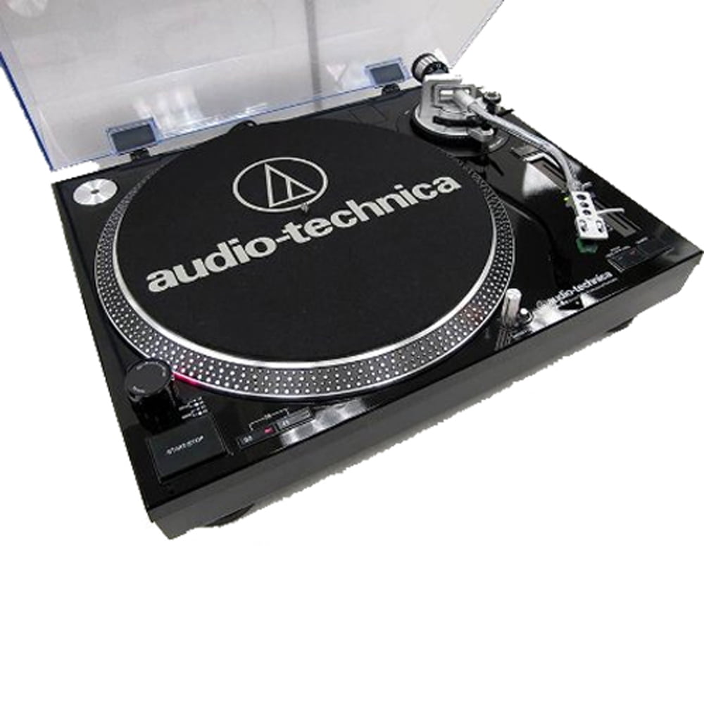 Audio-Technica AT-LP120-USB Direct-Drive Professional Turntable (Black) Ultimate Bundle Extra Dual Magnet , Protective Platter Mat , RCA Cleaning System 1 Year Warranty Extension - Walmart.com