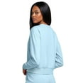 thumbnail image 2 of Women's Concepts Sport Light Blue San Jose Sharks Tonal Pullover Sweatshirt, 2 of 3