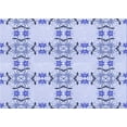 thumbnail image 1 of Ahgly Company Indoor Rectangle Patterned Lavender Blue Area Rugs, 8' x 10', 1 of 6