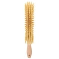 thumbnail image 3 of FOMIYES Wooden Hand Brush for Cleaning with Sturdy PET Bristles Beige Color Ideal for Use 7.5 inch, 3 of 8