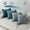 Blue, variant on NOSTHEART Decorative Throw Pillow Covers Cushion Cases, 18x18 inch Set of 4 Luxury Soft Velvet Square Couch Pillow Covers for Sofa Bedroom Car Home Decor