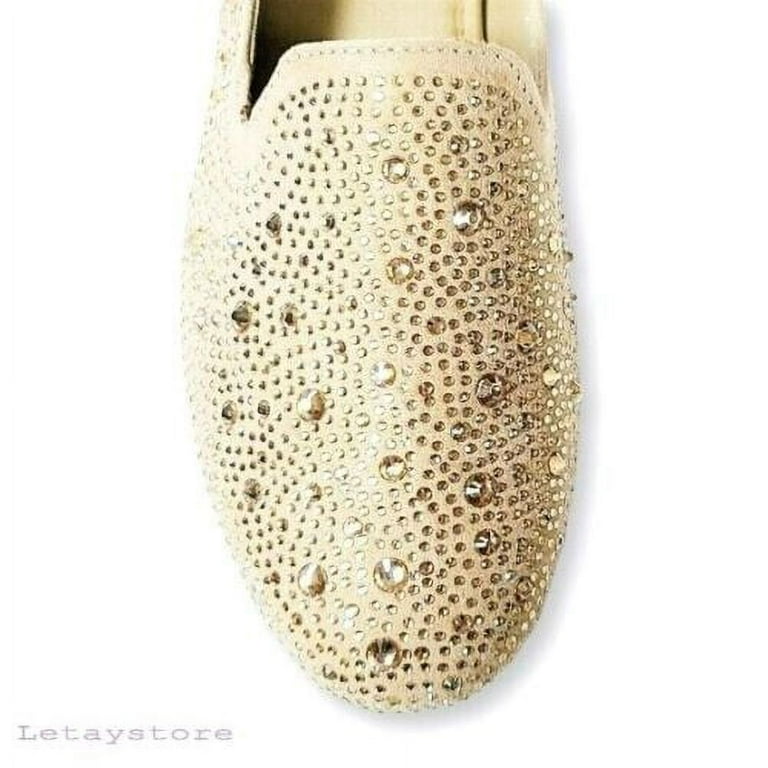 Steve Madden Women's Rhinestone Embellished Pull-On Comfort Shoes