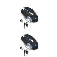 thumbnail image 2 of Bearachild Ratón inalámbrico Recargable Iluminación silenciosa 2400DPI Receptor de ratones mecánicos Suspender Home Travel Diseñado para Type1 NO1, 2 of 6