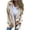 Beige, variant on Brondbend Woman's Winter Coat Women's Jackets Turndown Collar Long Sleeved Pocket Button Outerwear Solid Color Warm Fashion Loose Jacket Lady Club Tops Beige