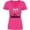 Hot Pink, variant on Inktastic 70 and Fabulous with Sparkles Women's V-Neck T-Shirt
