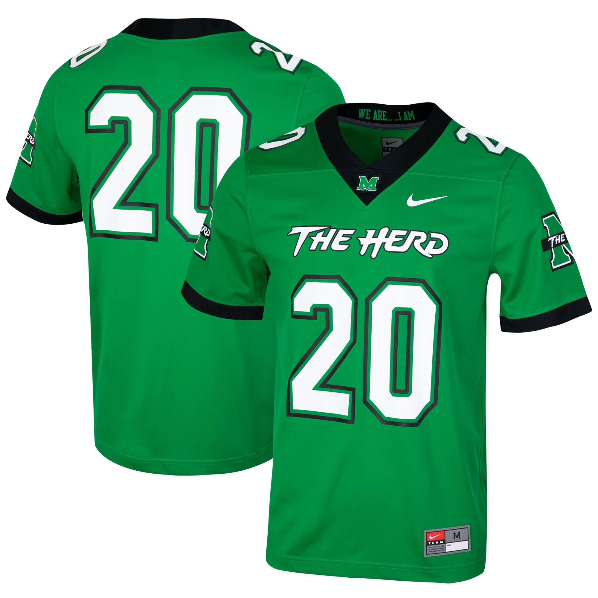 kelly green football jersey