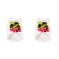 thumbnail image 2 of Ropa para perros Methold Camisa Chalecos de verano Patrón de coco Blanco L 2piezas, 2 of 6