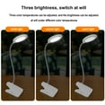 thumbnail image 5 of Kraoden LED Clip Desk Lamp, Portable USB Rechargeable Night Light with Flexible Gooseneck and Sturdy Clamp for Reading, Office, Study, Bedside, Reducing Eye Fatigue and Energy Saving, 5 of 6