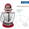 thumbnail image 3 of Flat Beater Compatible with Kitchenaid Mixer KSM90 KSM150 K45 K45SS, Kitchen Aid Ultra Power/Classic/Artisan Stand Mixer Assecories., 3 of 5