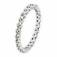 thumbnail image 3 of Stackable Expressions Sterling Silver Diamond Stackable Ring, 3 of 5