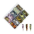 thumbnail image 3 of Bienvenido Nail Art Sticker Calcomanía Transferencia de lámina de uñas 10 rollos de pegatinas para uñas Juego de transferencia de calcomanías para decoración de uñas DIY, 3 of 5