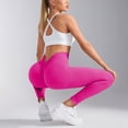 thumbnail image 4 of DAFEI Workout Leggings for Women High Waisted Seamless Track Pants 31" for Yoga Gym, 4 of 4