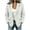 White, variant on Staron Blazer for Women Casual Business Work Oversized Jacket Button Down Turndown Collar Long Sleeve Lightweight Solid Fashion Suit Tops, Beige L