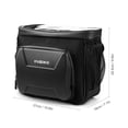 thumbnail image 4 of Paquete de bicicletas Bolsa aislada para manillar de bicicleta Pantalla táctil impermeable Cesta delantera para bicicleta Bolsa de almacenamiento reflectante para manillar de bicicleta Bolsa para bici, 4 of 7