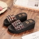 thumbnail image 5 of Zapatos de cuña con chanclas de verano para mujer, cómodos zapatos informales de playa Wmkox8yii  hj789, 5 of 9