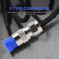 thumbnail image 2 of 50pcs Rg6 Compression Connectors Coaxial Cable Waterproof Connection F Compression Connector Rg6 Co, 2 of 5