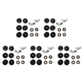 thumbnail image 1 of 12x Kit Juntas Funda Almohadilla Fieltro para Platillos Tambor Piezas Repuesto (), 1 of 8