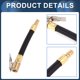 thumbnail image 5 of 1pc 4.72" 7.8mm ID Tubo de extensión para inflador de neumáticos 0.305inx32TPI Nylon Negro para automóvil motocicleta bicicleta, 5 of 7