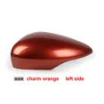 thumbnail image 7 of 1pcs charm orange R-For Ford Fiesta 2009 2010 2011 2012 2013 2014 2015 2016 Rear View Mirror Shell Housing Wing Door Side Mirror Cover Color Painted, 7 of 7