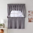 thumbnail image 4 of SKL Home Paire de Rideaux de Maintien 57 Pouces x 30 Pouces Gris Dove 2 Unités, 4 of 5