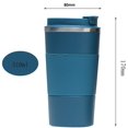 thumbnail image 2 of Vaccum Insulated Stainless Steel Coffee Tumbler With Sipper Lock Lid - Blue, 510ml | Travel Mug For Hot & Cold Drinks - Leak Proof, Spill Proof, Rust Free, 2 of 5
