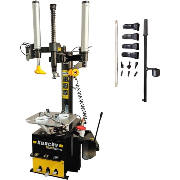 Industrial Double Assist Arms 2.0HP Tire Changer Wheel Changers Machine Rim Diameter 14"-24" Model 558/1 Year Full Warranty