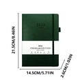 thumbnail image 3 of Blueek 2026 Weekly & Monthly Hardcover Planner 8.4" x 5.7" - 12 Month Ideal Scheduling and Goal Tracking Notebook, Green, 3 of 7