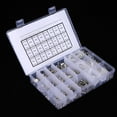thumbnail image 3 of 1105PCS M3 M4 M5 Kit de arandelas de tuerca de tornillo con cabeza hexagonal de cabeza avellanada de acero inoxidable VoborMX herramienta, 3 of 8