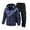 A-Navy604, variant on Mens Track Suits Windbreaker Jacket Pants Set 2 Piece Outfits Spring Fall Casual Lightweight Zip Up Hoodies Cargo Trousers Outdoor Sports Comfortable Outfit