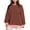 Red, variant on QUINDOS Women Hoodie Pathcwork Sweatshirts for Women Casual Crew Neck Long Sleeve Graphic Pullover Tops