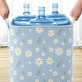 thumbnail image 7 of Oversized Storage Bag, Portable Wardrobe Box, Zippered Clothes and Quilt Organizer, for Seasonal Garments, Bedding, and Home Organization, 26 Gallon, Daisy Print, by FAJHHA, 7 of 7