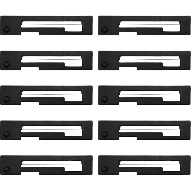 10Pcs Ribbons Replacement for Citizen IR910/IDP-3110-24X/DP-3111/MD910/CBM 910/911 Citizen IDP3110/3111 ELKU TEC Electronic FD910 Dot Matrix Printer (Color: Purple)