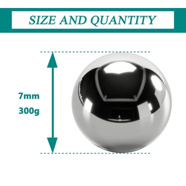 Pocket Shot 1/4 Inch Steel Balls – 2,000 Count For Slingshot Ammo