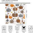 thumbnail image 3 of Fall Curtains Pumpkin Autumn Farmhouse Autumn Maple Leaves Harvest Thanksgiving Decorations for Home, Sunflower,Rod Pocket Drapes for Bedroom Living Room 84 in x 84 in Blackout, 3 of 6