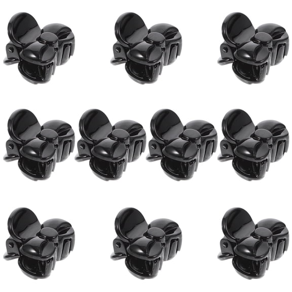 KALLORY 10Pcs Mini Jaw Clips Non Slip Hairpin for Any Season Women's Hair Accessories