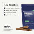 thumbnail image 4 of PetLab Co. Prebiotic Dental Stick - Dog Dental Sticks - Target Plaque and Tartar Buid up - Maintain Dog Oral Health and Keep Breath Fresh (24 Sticks), 4 of 10