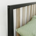 thumbnail image 5 of Max & Lily Scandinavian Twin Bed Frame, Solid Wood Platform Bed with Headboard, 5 of 6