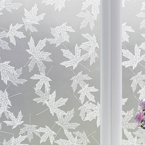 60 x 200cm Selfadhesive Window Sticker Glass Film Paper Sticker Decoration Flower Opaque;60 x