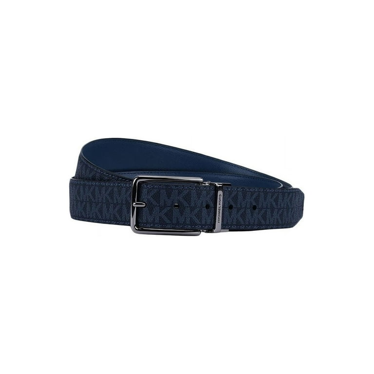 Michael kors best sale belt mens navy