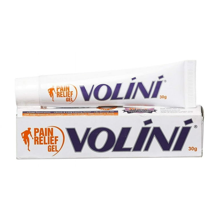 Volini Gel 30g Pain Relief for Lower Back Pain Joint Pain Neck Pains Pack of 3
