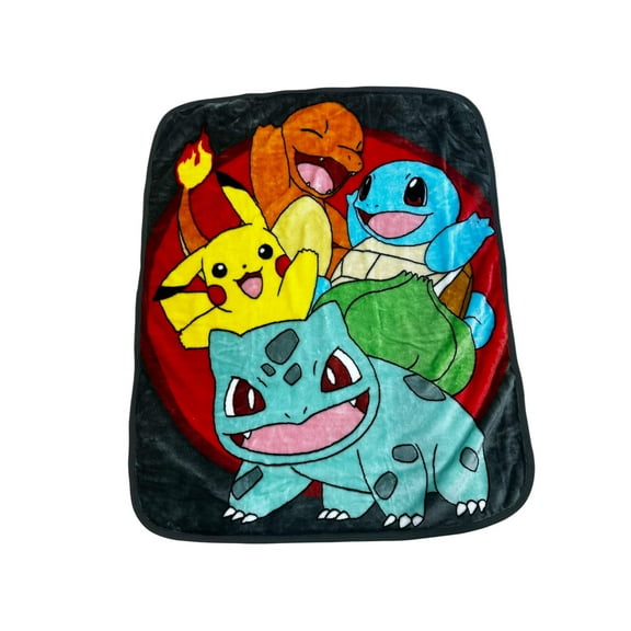 Pokemon Pokemon Bunch" 40"x50" Plush Throw Blanket TT