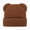 L101-Brown, variant on Baby Beanie Winter Hat with Bear Ear for Infant Toddler Boys Girls Soft Knitted Skull Cap(L101-Beige,6-36 M)