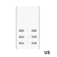 thumbnail image 2 of Cargador Usb Inteligente Universal 6 Puertos De Salida Convertidor De Carga Rápida Usb Indicador De Carga Adaptador De Carga Usb Kearding EL013380-01, 2 of 6