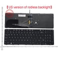thumbnail image 3 of SP/US/RU For HP EliteBook EliteBook 850 G3 850 G4 755 G3 ZBOOK 15U G3 G4 US without Backlit Laptop Keyboard English RU Backlit, 3 of 6