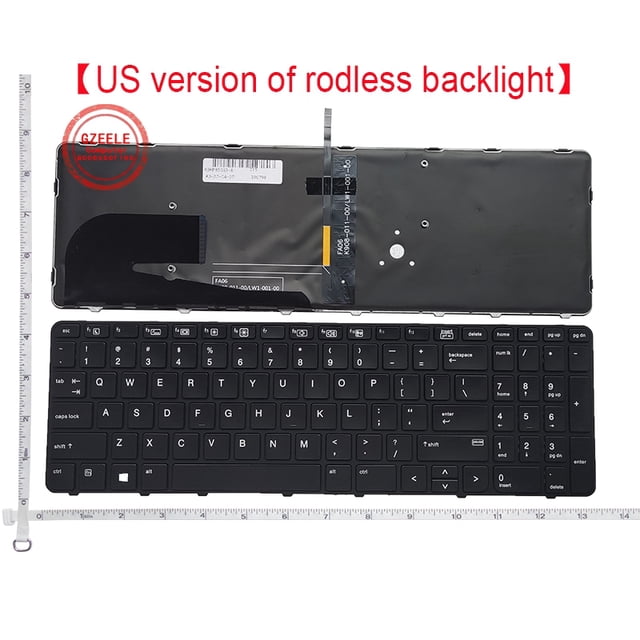 SP/US/RU pour HP EliteBook EliteBook 850 G3 850 G4 755 G3 ZBOOK 15U G3 G4 US Sans Clavier d'Ordinateur Portable Rétroéclairé Anglais US Rétroéclairé