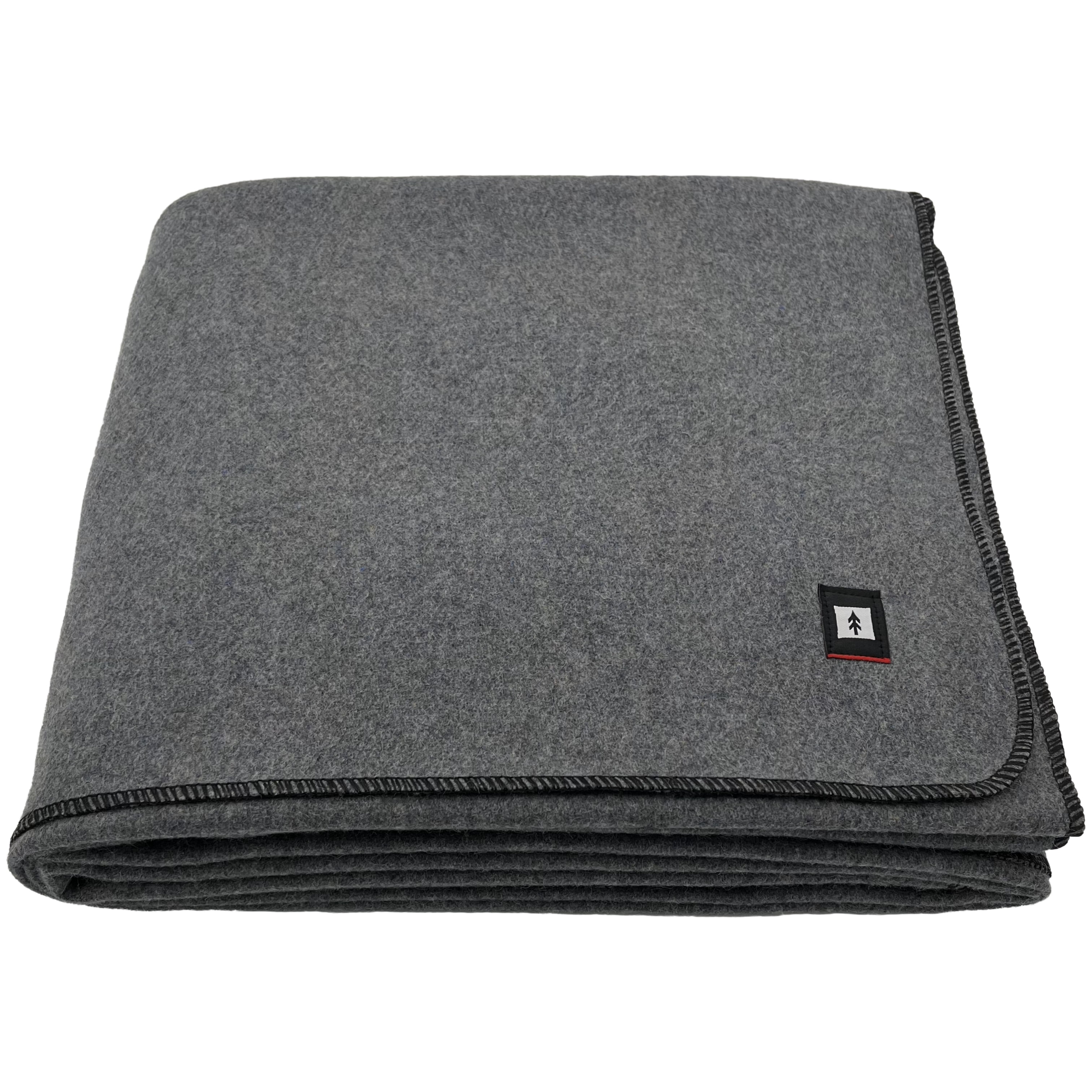 EKTOS 90 Wool Blanket, 66" x 90", Camping Blanket, Wool Blanket
