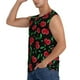 thumbnail image 3 of Fotbe Cherry Men's Camiseta sin Mangas Estampada para Hombres, Playera Casual para Gimnasio, Entrenamiento, Playa-Medium, 3 of 7