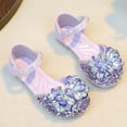thumbnail image 6 of REDARER Fashionable Rhinestone Shoes with Soft Soles for Little Girls,14, 6 of 9