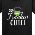 thumbnail image 4 of Inktastic Halloween So Franken Cute Youth T-Shirt, 4 of 5