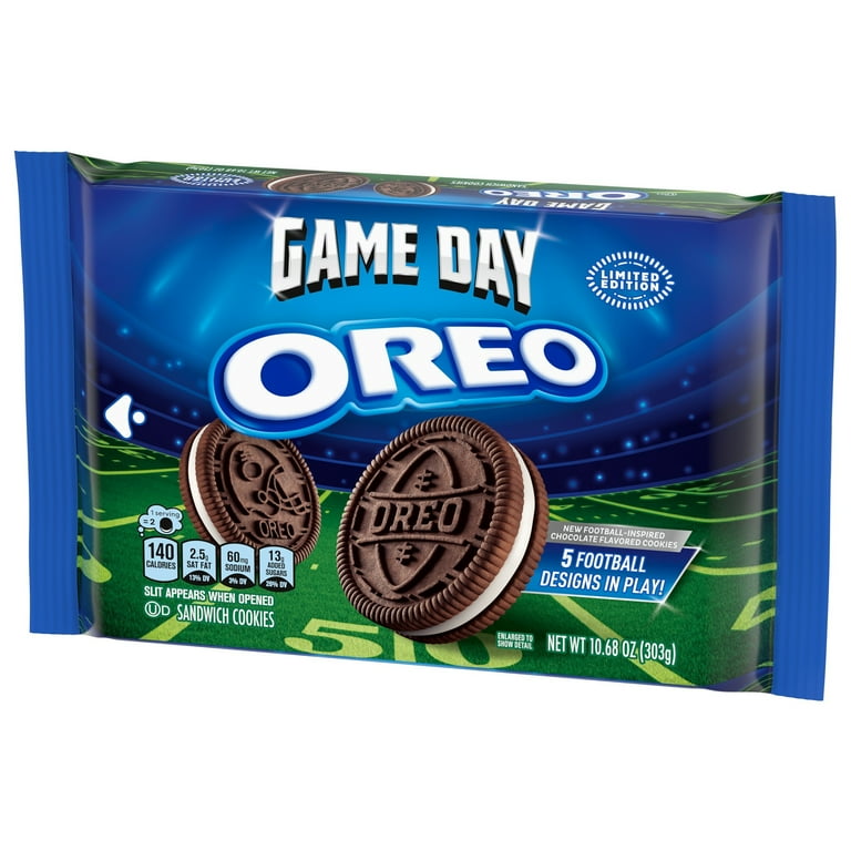 OREO Game Day Chocolate Sandwich Cookies, Limited Edition, 10.68